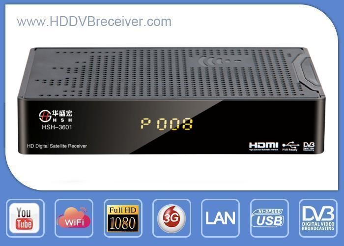 Quality GShare Server SD HD MPEG-2 Satellite Receiver HDMI DVI HDCP / DVB-S2 Decoder for sale
