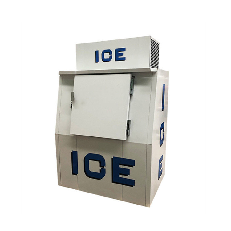 Quality Cold Wall Outdoor Ice Merchandiser , 38 Cu. Ft. Ice Bag Freezer for sale