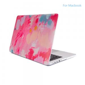 Quality Print abstract painted New pink pattern,for Macbook case Air/pro1112-inch shell,for Notebook Case shell for sale