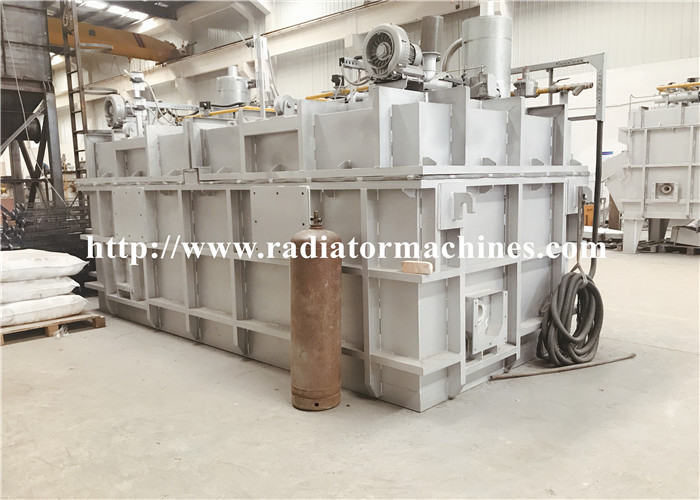 Quality Natural Gas Aluminum Holding Metal Melting Machine Pool Type With 8000 KG Capacity for sale