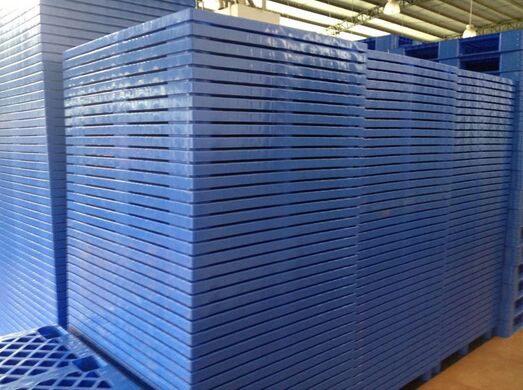 Packing Transport Lightweight Heavy Duty Plastic Pallets for Fruits / Vegetables Storage HDPE Pallet