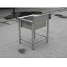 Buy cheap Kitchen Equipment Stainless Steel Display Racks Commercial Single Sink from wholesalers