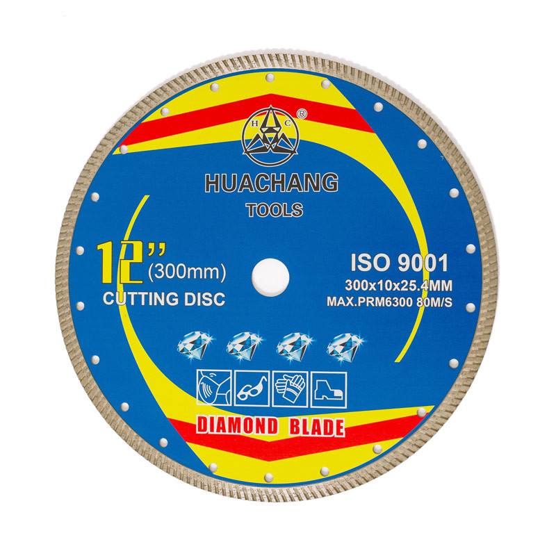 Quality 12inch 300mm Porcelain Diamond Blade For Cutting Porcelain Tiles 25.4mm Bore for sale