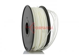 Quality 3mm White Nylon 3D Print Filament High Tenacity For Reprap Leapfrog 3D Printer for sale