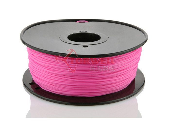 Quality Pink 3MM 3D Printer PLA Filament , ABS PLA Nylon Conductive Filament for sale
