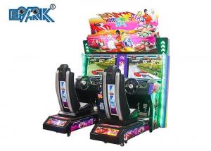 Quality Double Players Racing Game Simulator Metal Cabinet Racing Game Machine for sale