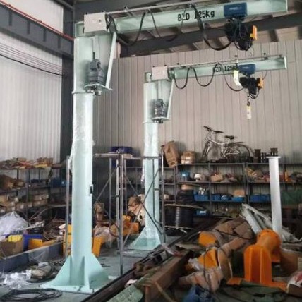 Quality 1 Ton Pillar Mounted Jib Crane ISO Certificate Flexible Operation for sale