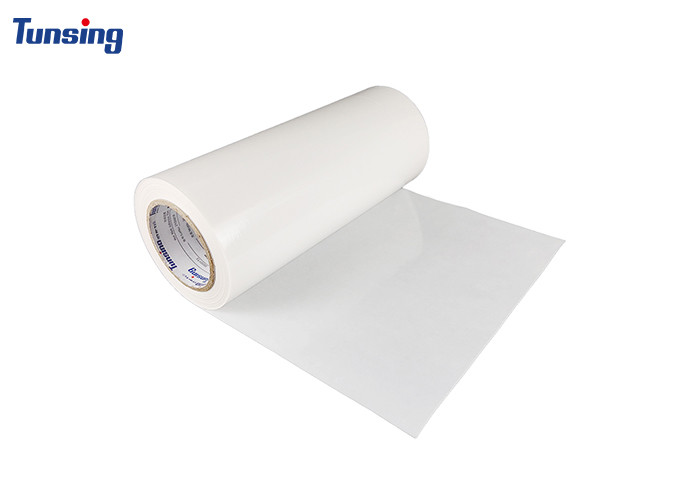 Buy High Temperature Hot Melt Adhesive Film 0.12mm Mylar Glue For Polyester Fabrics at wholesale prices
