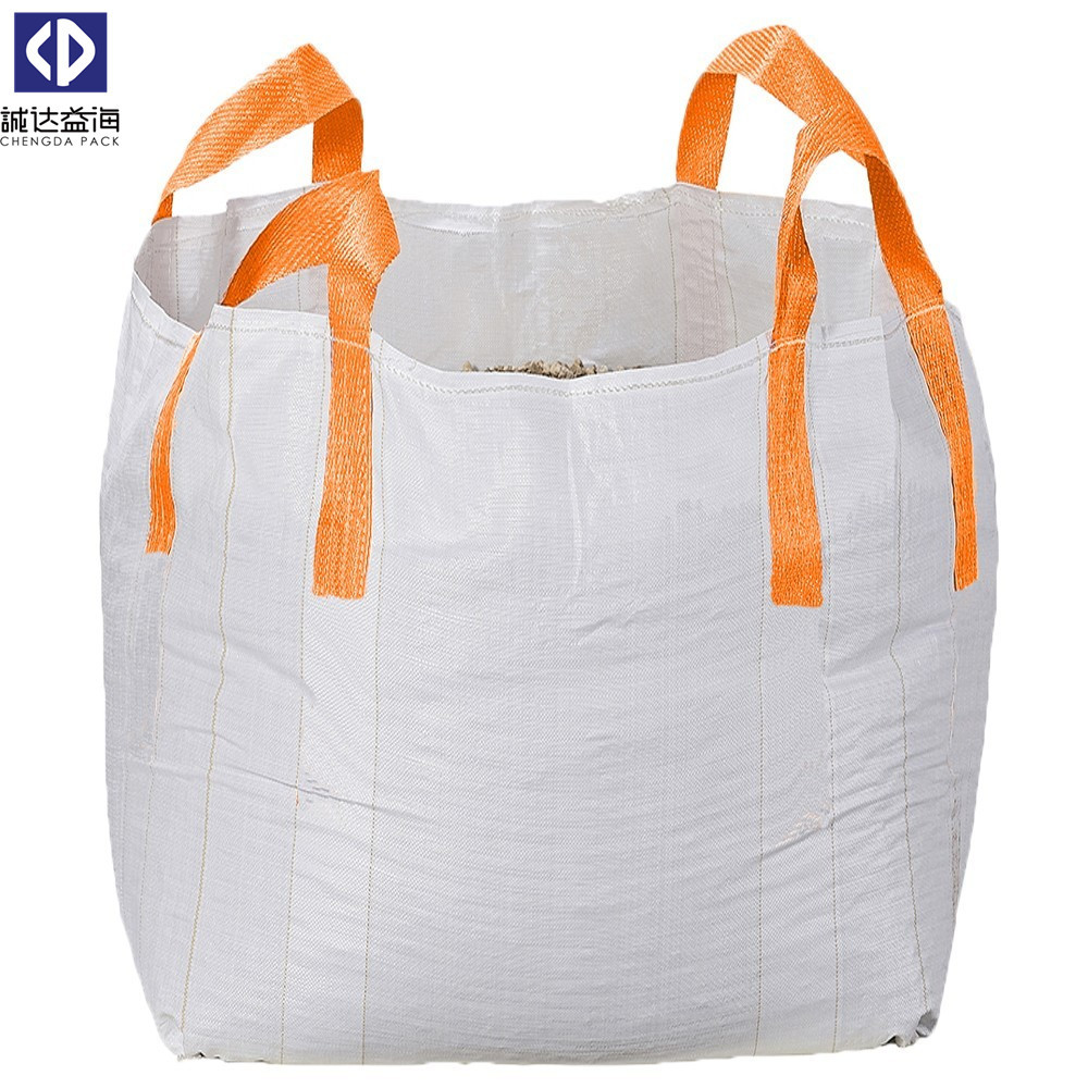 Quality Virgin PP Material 1 Ton Tote Bags / Flexible Bulk Container For Packing for sale