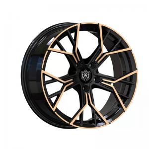 Quality Gloss Black Color And Machine Face Forged Aluminum 21 inch wheel for cars for sale