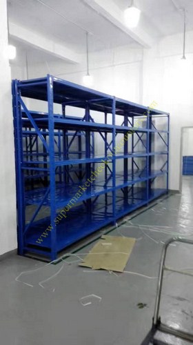 Banner Boltless Warehouse Storage Racks / Movable Tier Steel Metal Shelving Racks