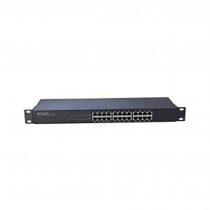 China 100M 24 Port Poe Switch Unmanaged Rack Mounted Network Switch on sale