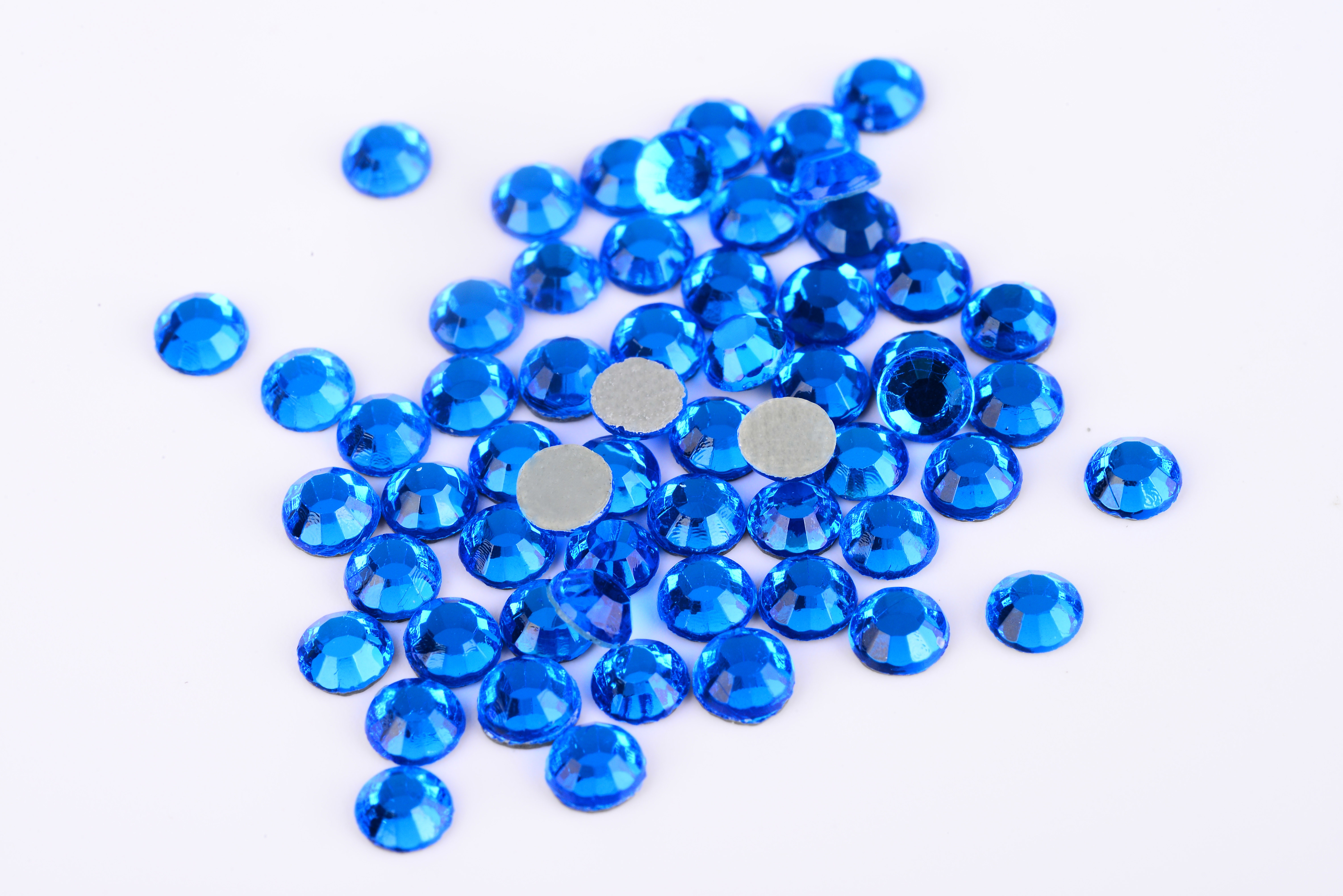 Quality Small Loose Octagon Heat Fix Rhinestones 1.5mm - 10mm With Even Facets for sale