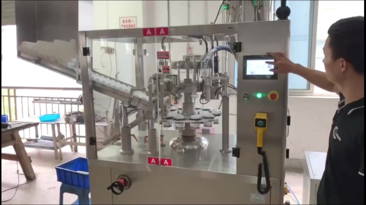 China 400L Automatic Tube Filling Sealing Machine 1458x1036x2056mm on sale