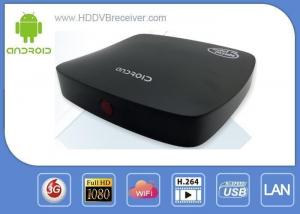 Quality Black 2GB DDR3 Android Smart IPTV Box 16GB Nand - Flash  RoHs for sale