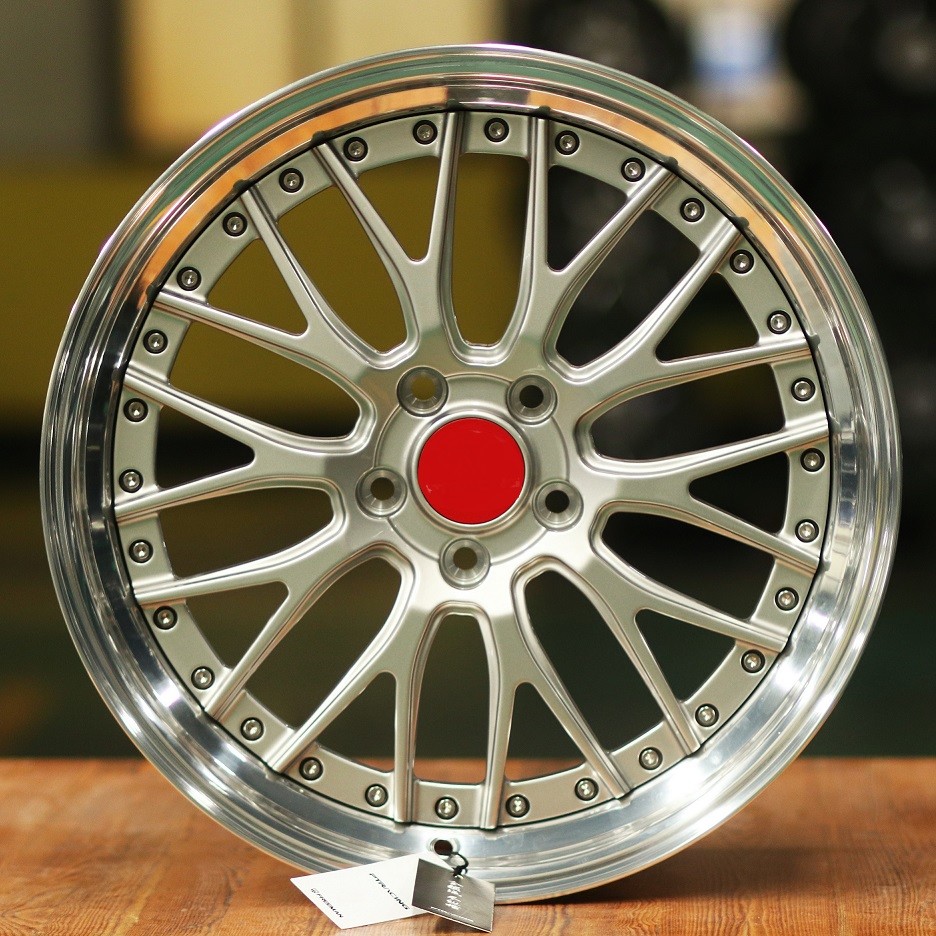 Quality Chinese Alloy wheels 2pcs forged custom design auto parts 5holes 18inch alloy wheels with factory price for sale
