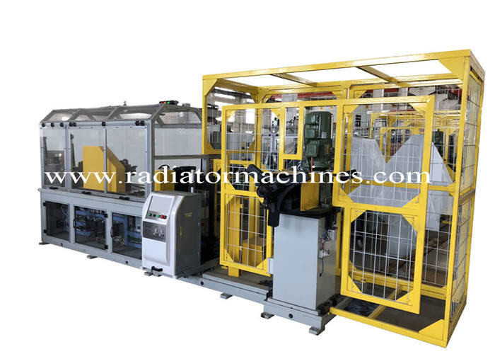 Quality Fully Automatic Radiator Making Machine For Producing Heat Exchange Wavy Fins for sale