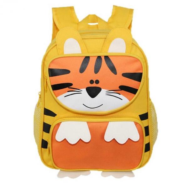 Buy Cartoon Oxford Materials Funny 26x10x32cm Kids Animal Backpack at wholesale prices