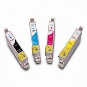 Compatible Ink Cartridges for Epson T0441/0442/0443/0444, Available in BK/C/M/Y Color