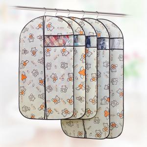 Quality Custom Fabric Zippered Hanging Garment Bags Visible Window Self - Adhesive Seal for sale
