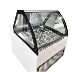 Quality Refrigeration Equipment Ice Cream Showcase Freezer Display with CE for sale