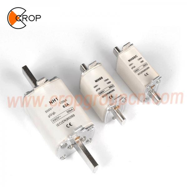 Buy Yueqing CROP Electrical Low Voltage H. R. C. Fuse Link Nh1 Nh00 Nh00c at wholesale prices