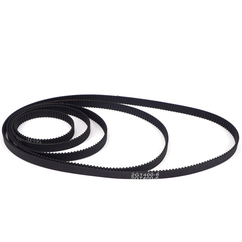 Quality Black Width 6mm Pitch 2 mm 3D Printer Timing Belts GT2 Closed Loop for sale