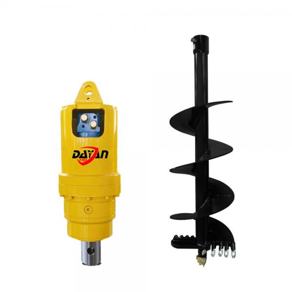 Buy 1.5-35 Ton Excavator Earth Auger YAKAI Hydraulic Earth  Drill at wholesale prices
