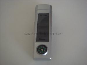 Quality White Color Solar Flashlight for sale