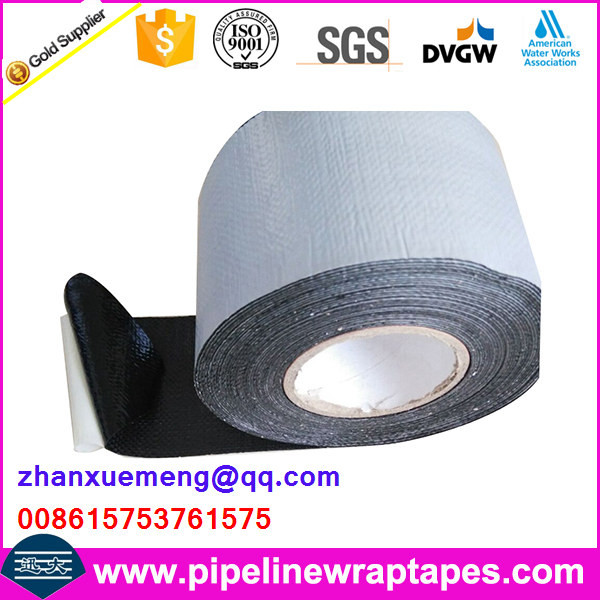 Quality Bitumen mesh reinforced woven fiber adhesive tape for sale