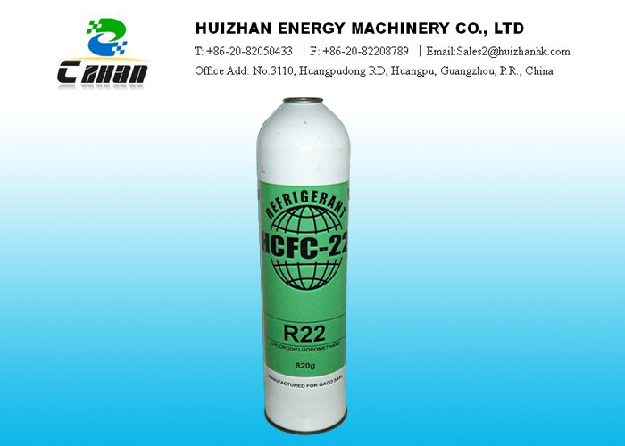 Quality Cas No. 75-45-6 HCFC Refrigerant R22 CHClF2 With 99.98% Purity In Small Can And 30lb 13.6kg Cylinder for sale