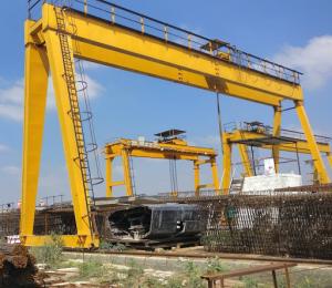 Quality Rail Mounted 500 Ton Double Girder Gantry Crane A8 Working Duty for sale
