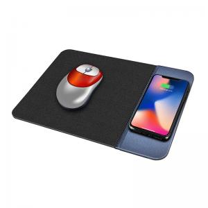 OEM Wireless Charging Luxury Corporate Gifts Natural Rubber Mouse Pad