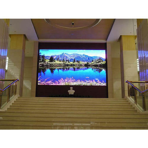 P4 HD 800 Nits Brightness Indoor LED Video Wall 14-16 Bits For Advertising