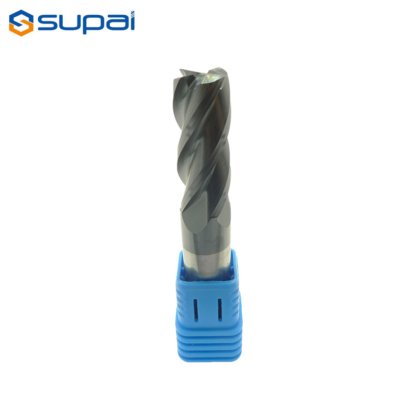 Quality High Precision Square End Mill 4 Flute Metal Cutting Tool Diameter 1-20mm for sale