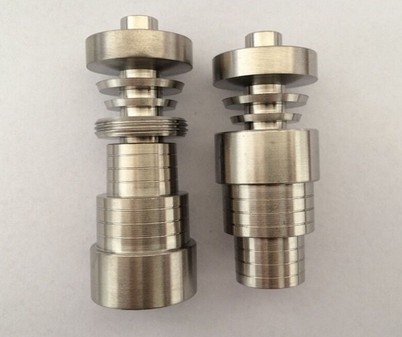Quality 6 in 1 Universal Titanium Domeless Nail Grade 2 10/14/18mm/M/F for sale