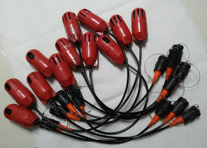 Quality Red Case 10 Hz Hydrophone Cable For Swamp River for sale