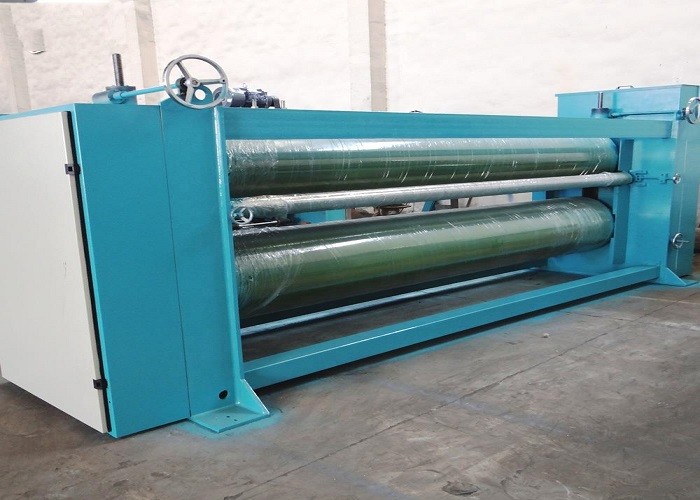 Quality Felt Non Woven Fabric Manufacturing Machine Two Roller Ironing Heat Treatment for sale