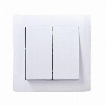 China 2-gang 1-way switches, 250V voltage on sale