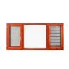 Buy cheap American style thermally broken aluminum window double / single casement windows from wholesalers