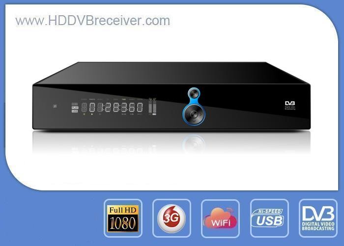 Quality MPEG4 DVB HD Receiver Dual USB Support Wifi , 3G , IKS Share Multi-CA for sale