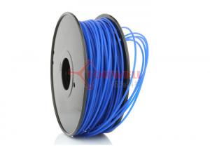 Quality 3mm Blue PLA 3D printer materials , 3D consumables for Makerbot / UP for sale