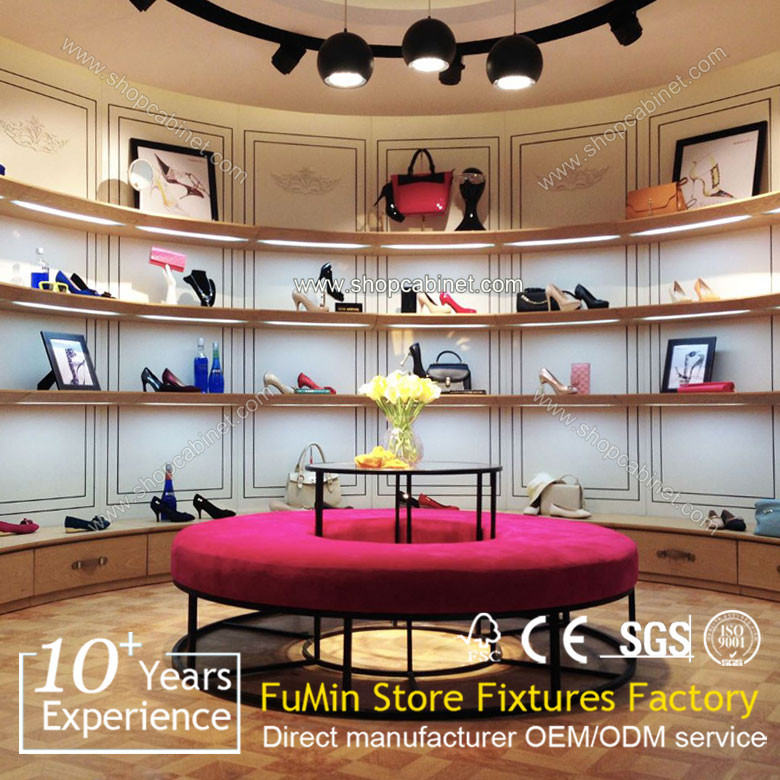 Quality Custom clothing store display cabinet equipment for shopping malls for sale