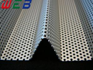 Quality Perforated corrugated aluminum sheet for sale
