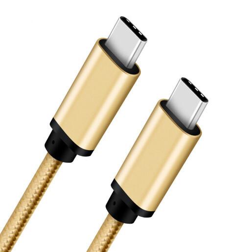 Nylon Braided 20W Type C Cable RoHS 3A Fast Charging Cable Pure Copper 4 Core