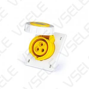 Quality 16A 3P 4P 5P Industrial Plug And Socket / Yellow Red Blue Industrial Plug for sale