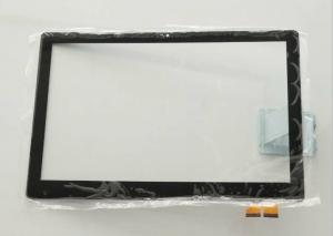 Black Frame Capacitive Touch Screen Panel 6H Surface Hardness 1.8mm ITO Glass