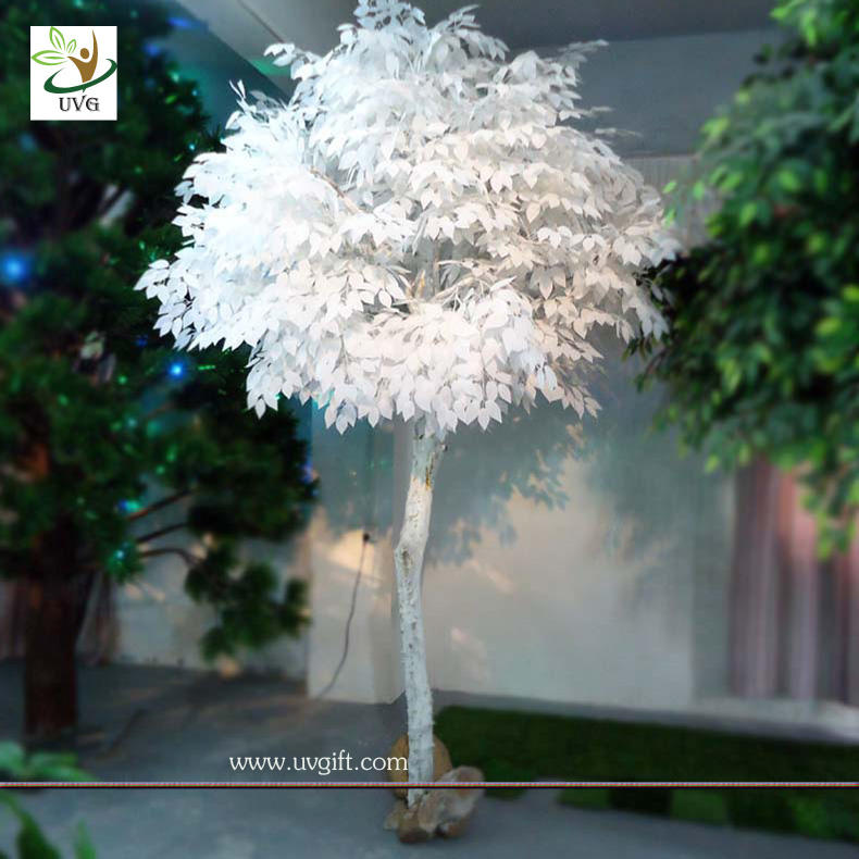 Uvg Gre013 Trees For Wedding White Color Artificial Winter Trees