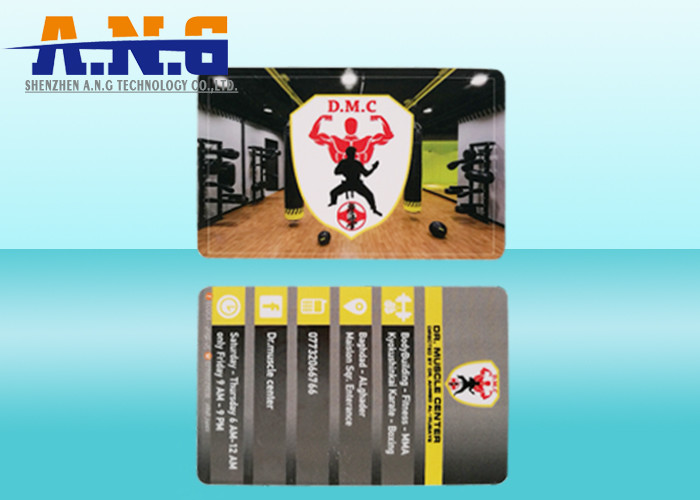 China Plastic Full Color Printable Rfid Smart Card,Programming Read Rfid Tag Card on sale