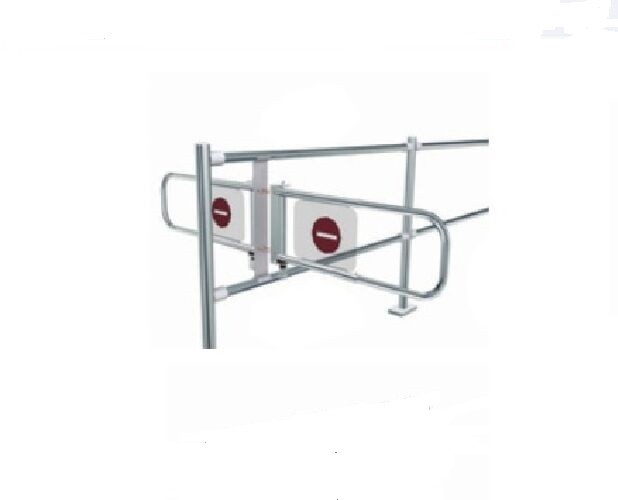 Quality Automatic Manual Swing Turnstile Gate For Supermarket / Double Swing Gate for sale